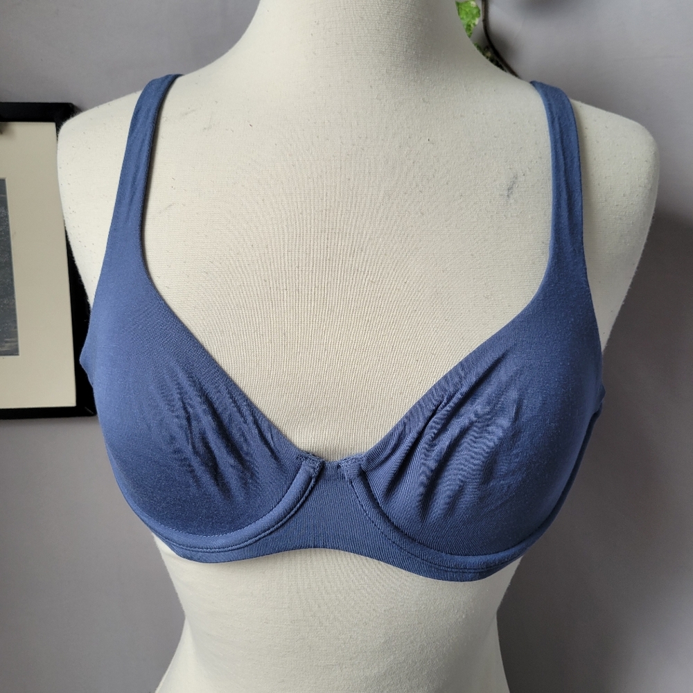 Cuup The‎ Scoop Bra Blue 34A